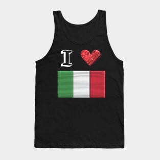 I love Italy Tank Top